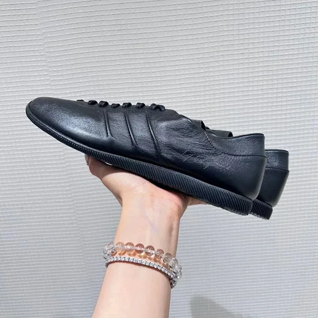 Yohji Yamamoto Sneakers Low-Top Lace-Up Three-Stripe product detail image 3