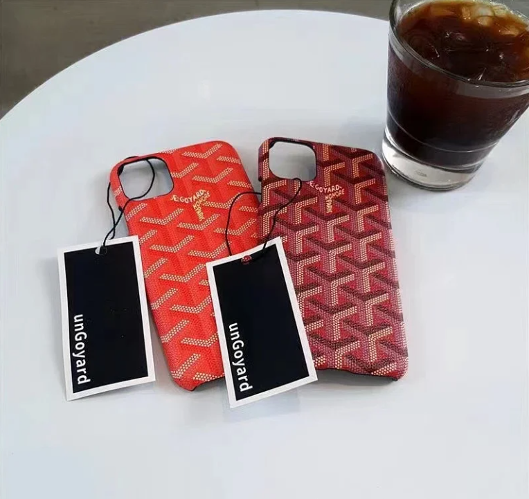 Goyard Phone Cases Chevron Monogram Case image 4