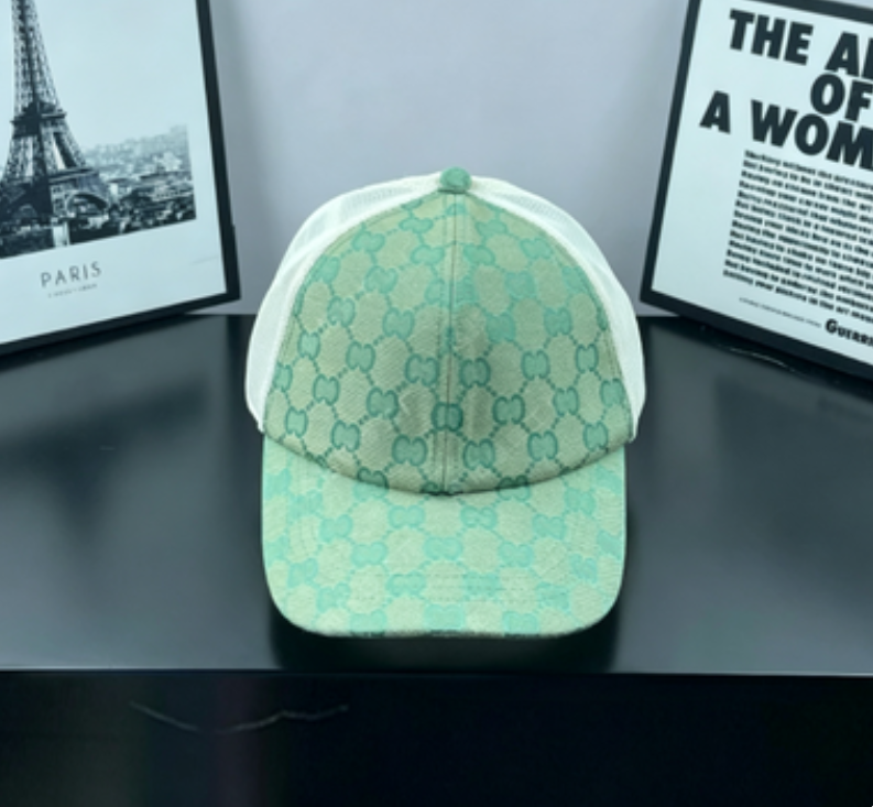 Gucci Hats GG monogram mesh baseball cap image 1