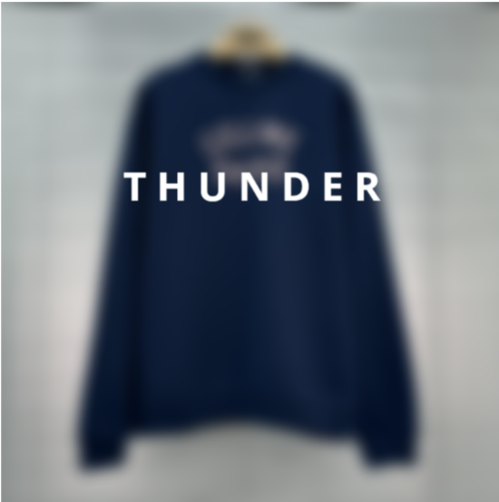C red printed round neck hoodie