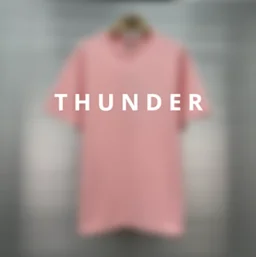 thumbnail for D simple embroidered T-shirt