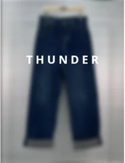 thumbnail for cuffed blue jeans