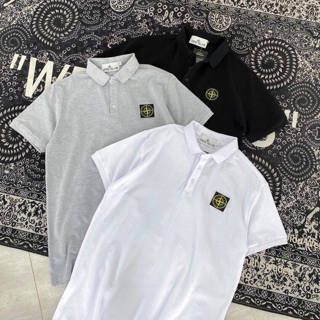 Stone Island Polo T-Shirt | 3 colorways