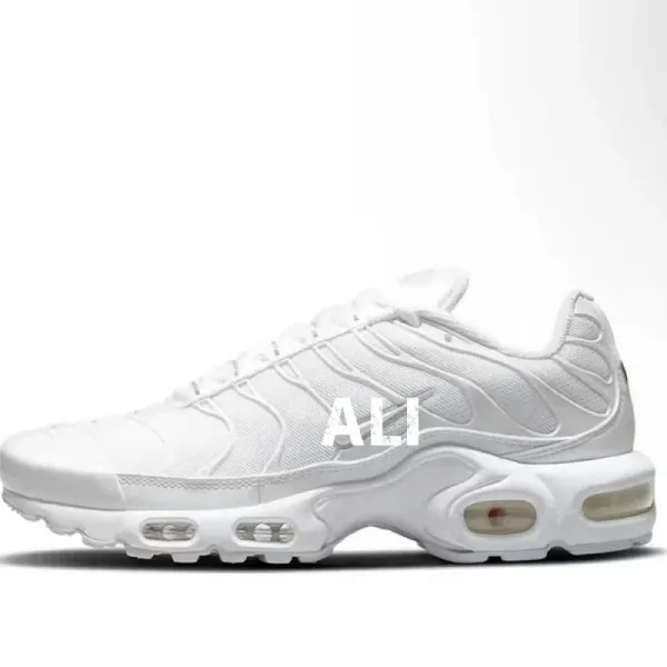 Nike Air Max Plus White Sneakers Running Shoes - 1