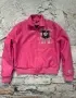 Design Cropped Bomber Jacket Pink Outerwear - 1