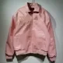 Design Pink Satin Bomber Jacket Outerwear.jacket - 1