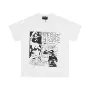 Design Graphic Print White T-Shirt - 1