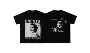 Design Graphic Print Black T-Shirt - 1