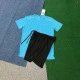 Crystal Stripe Blue + 218 Black