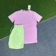 Crystal Stripe Purple + 218 Green