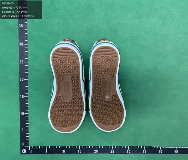 Gucci Ace GG Supreme Canvas Sneakers - 12