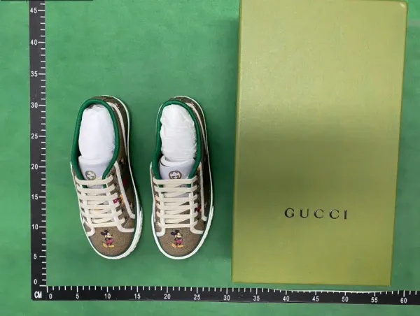 Gucci Ace GG Supreme Canvas Sneakers - 13