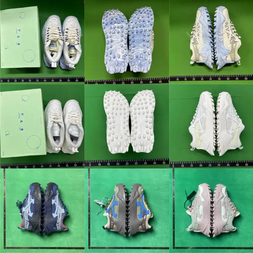 Trendy brand OW daddy shoes ODSY arrow heightening hiking thick sole couple heightening casual sports shoes