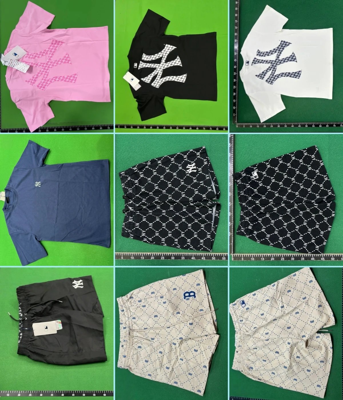 Summer men and women couple diamond presbyopia casual embroidered shorts comfortable loose sports pants new trend