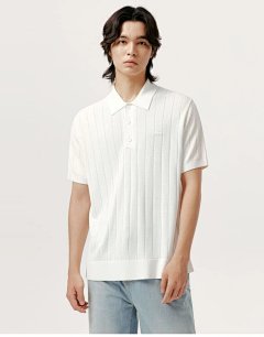 M size one piece suitable for men weighing around 140 pounds 25 autumn new solid color simple ribbed Polo neck knitted sweater | AH5339
