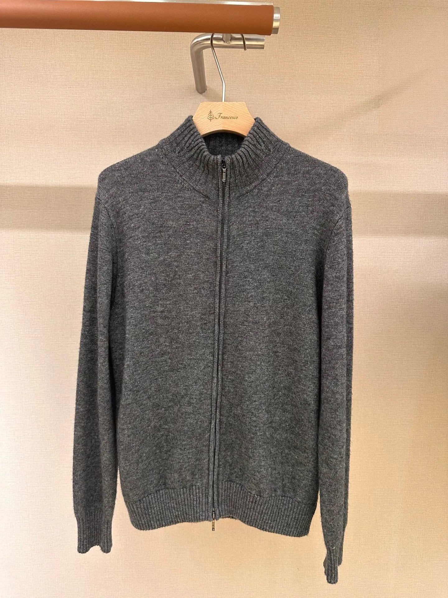 Cashmere Bomber Jacket
