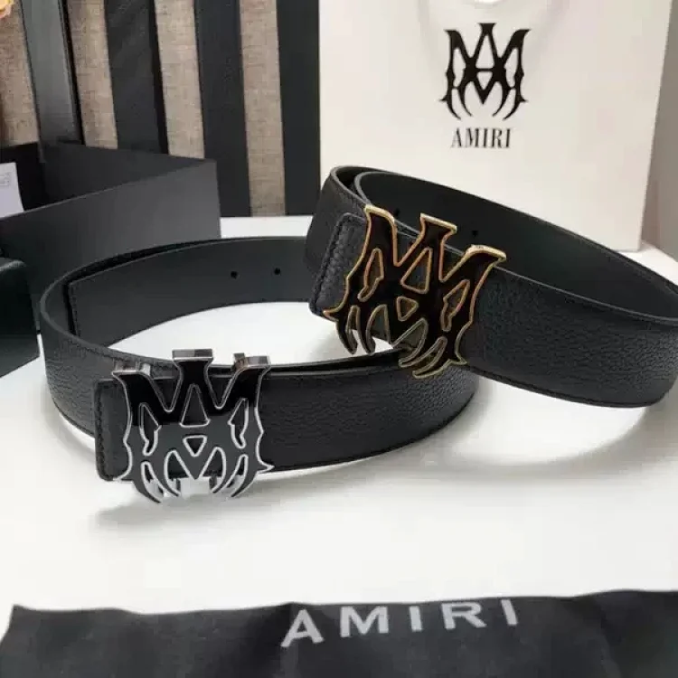 Amiri MA Leather Belt