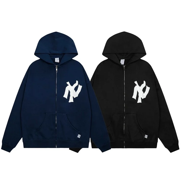 Akimbo Club Camo Zip Hoodie