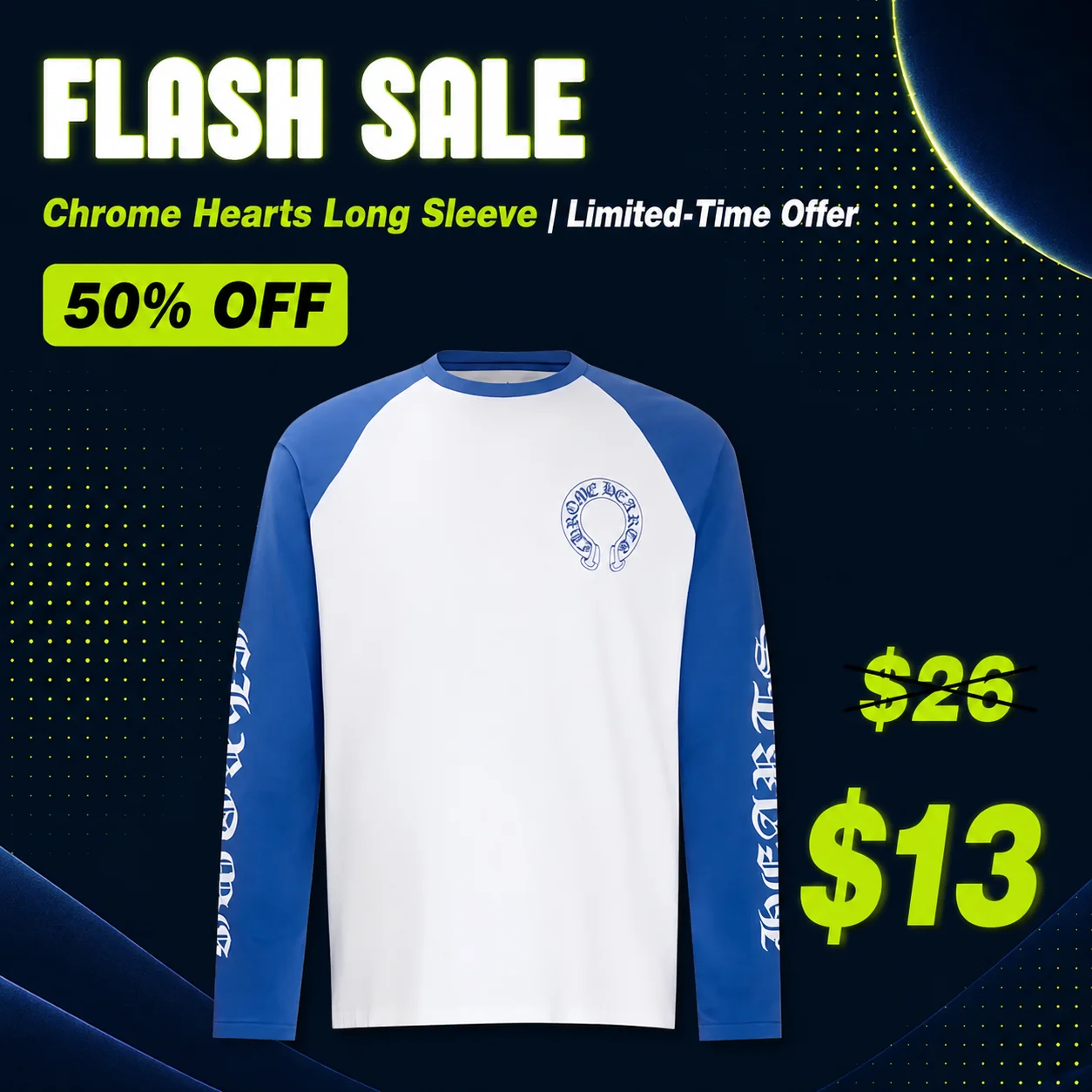 Chrome Hearts Long-Sleeve Tee