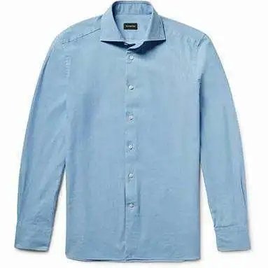 (¥158)###Striped oxford shirt for men and women(colorful horse)三色条纹牛津布衬衫B
