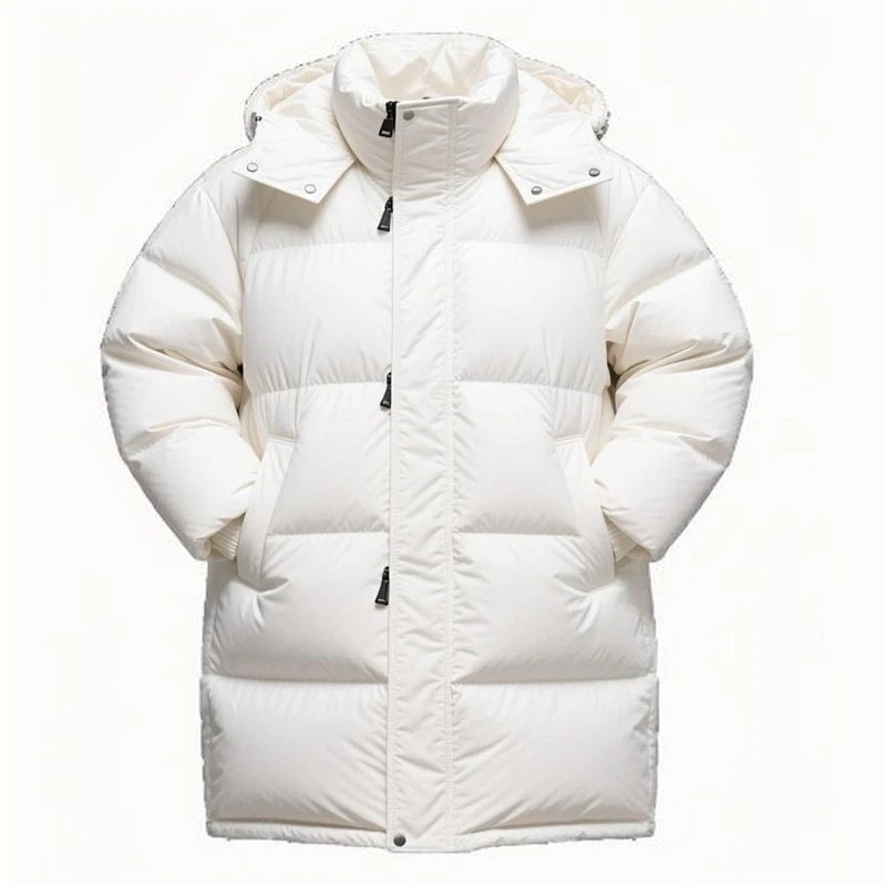 （￥398）## Detachable Hooded Down Jacket 可拆卸连帽羽绒服W43 X