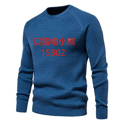 （¥368 ）##Bear Wool Jumper   808男装帽子熊毛衣P