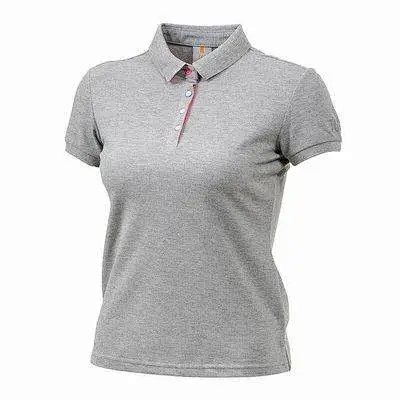 （¥144）#RL 8 Color Five Button stytle Women's POLO Shirt五粒扣女款POLO衫B