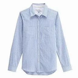 thumbnail for Women's 4-color fine striped shirt女款细条纹衬衫B
