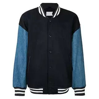 （¥318）## College-style jacket 小马棒球服 W