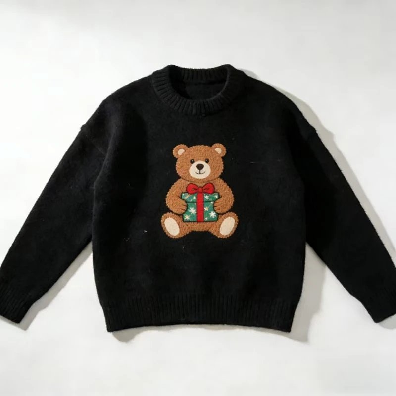 (¥278)##bear sweater unix 808礼物小熊毛衣 P