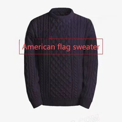 new version Iconic Flag Sweater 新款国旗款毛衣CK