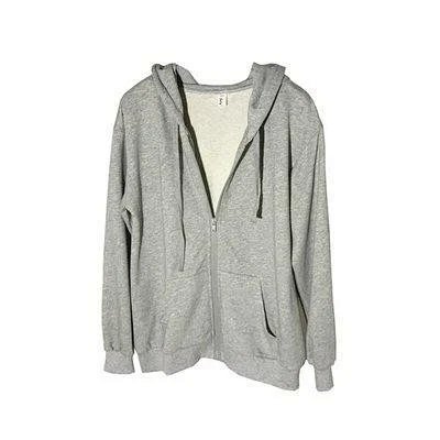 Double Knit Full Zip Hoodie Five Color Hoodie cardigan A