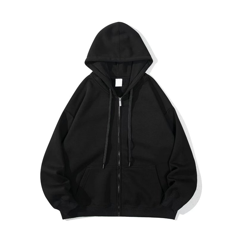 （¥238） #RL  zip hooddie with fleece lining coat 磨毛卫衣拉链外套（加绒款）A