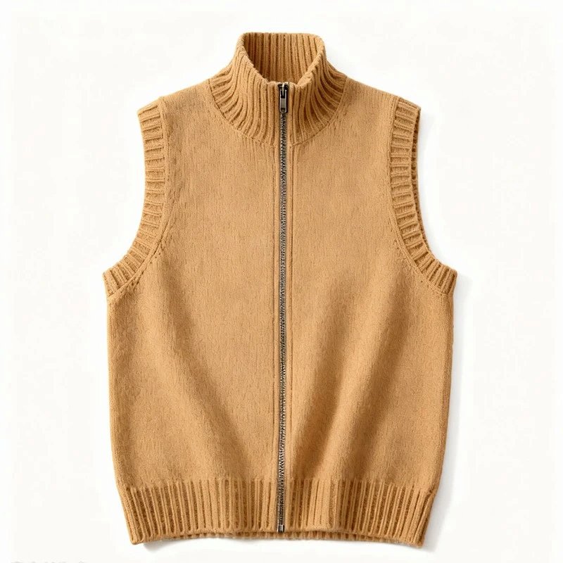 (¥398)## knit twist down vest 针织马甲 W