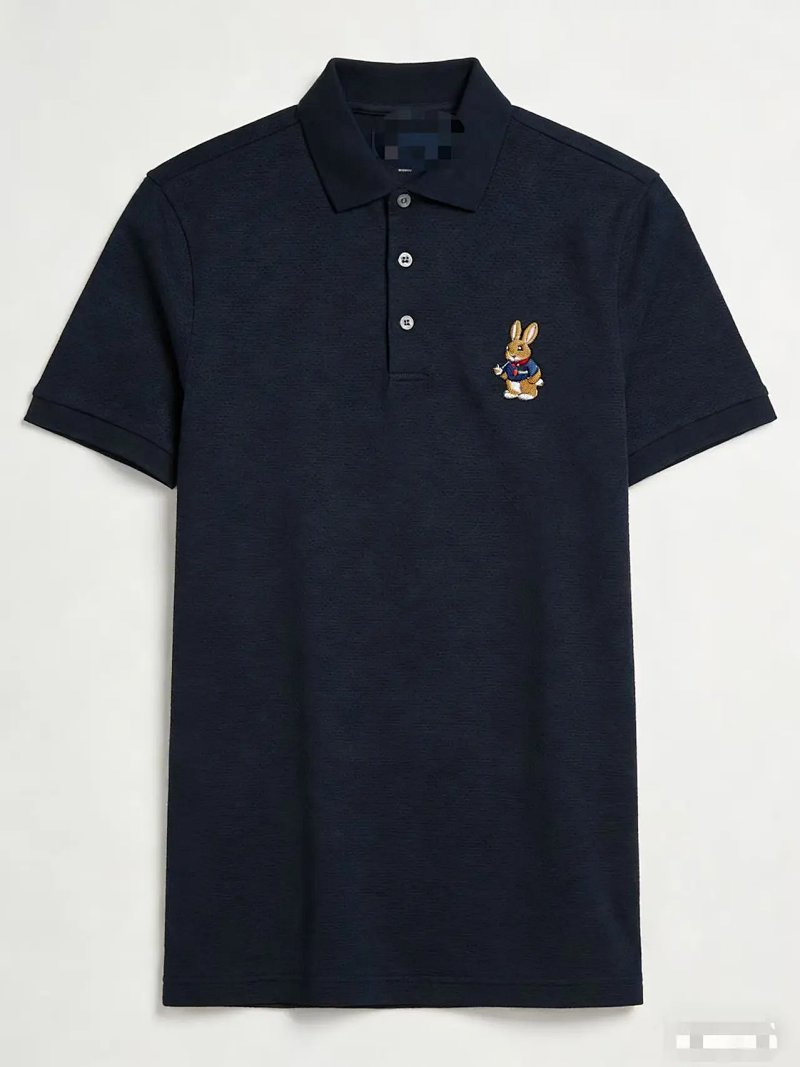 （¥158）##RLX Tailored Fit Golfing Bear Pique Polo Shirt  RLX高尔夫polo Y