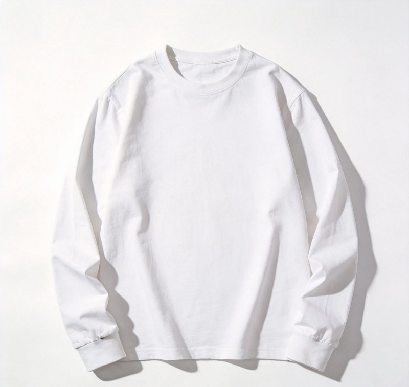 （¥113）#4-color classic long-sleeved cotton T-shirt for men and women男款长袖纯棉T恤A
