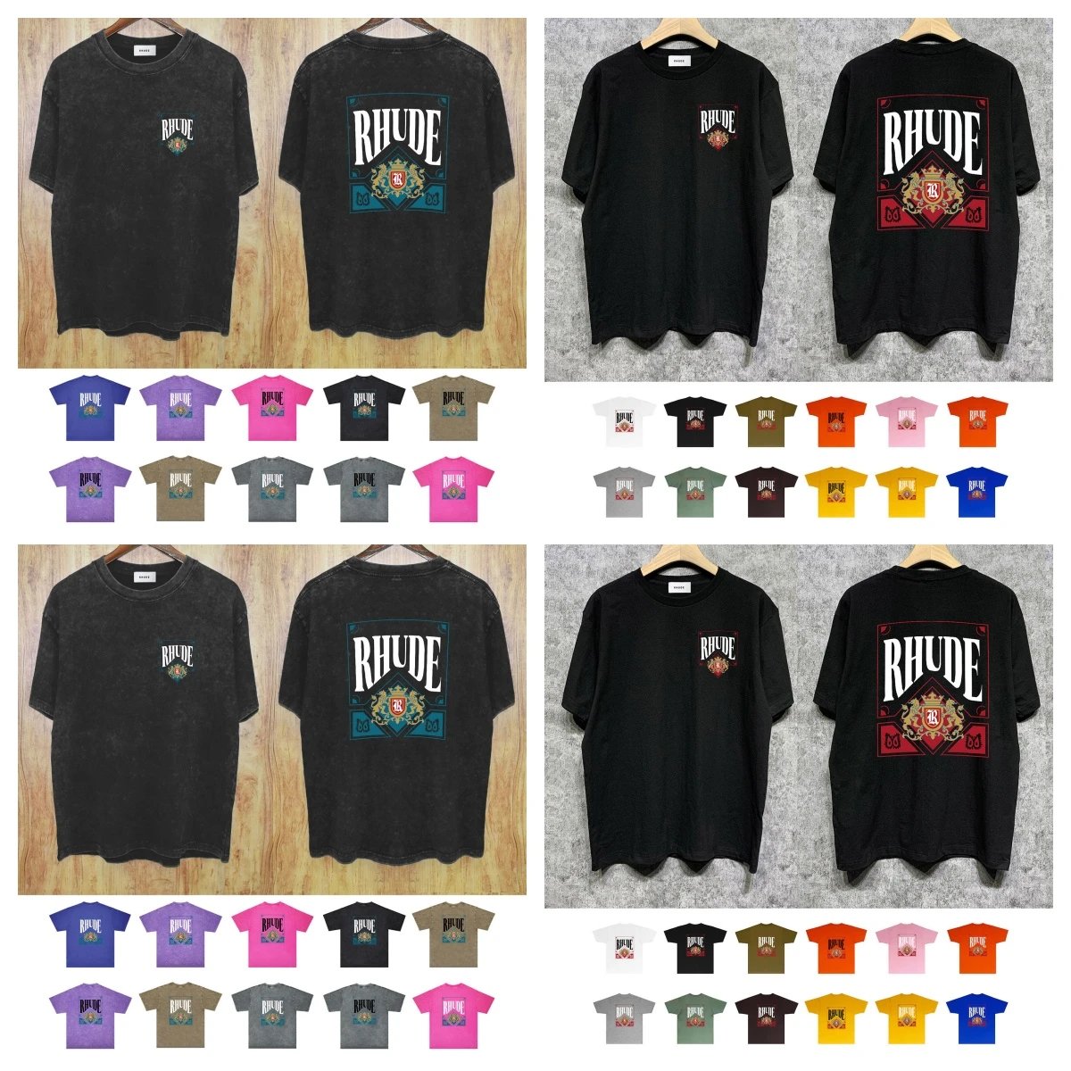 Rhude Heritage Logo T-Shirt [4