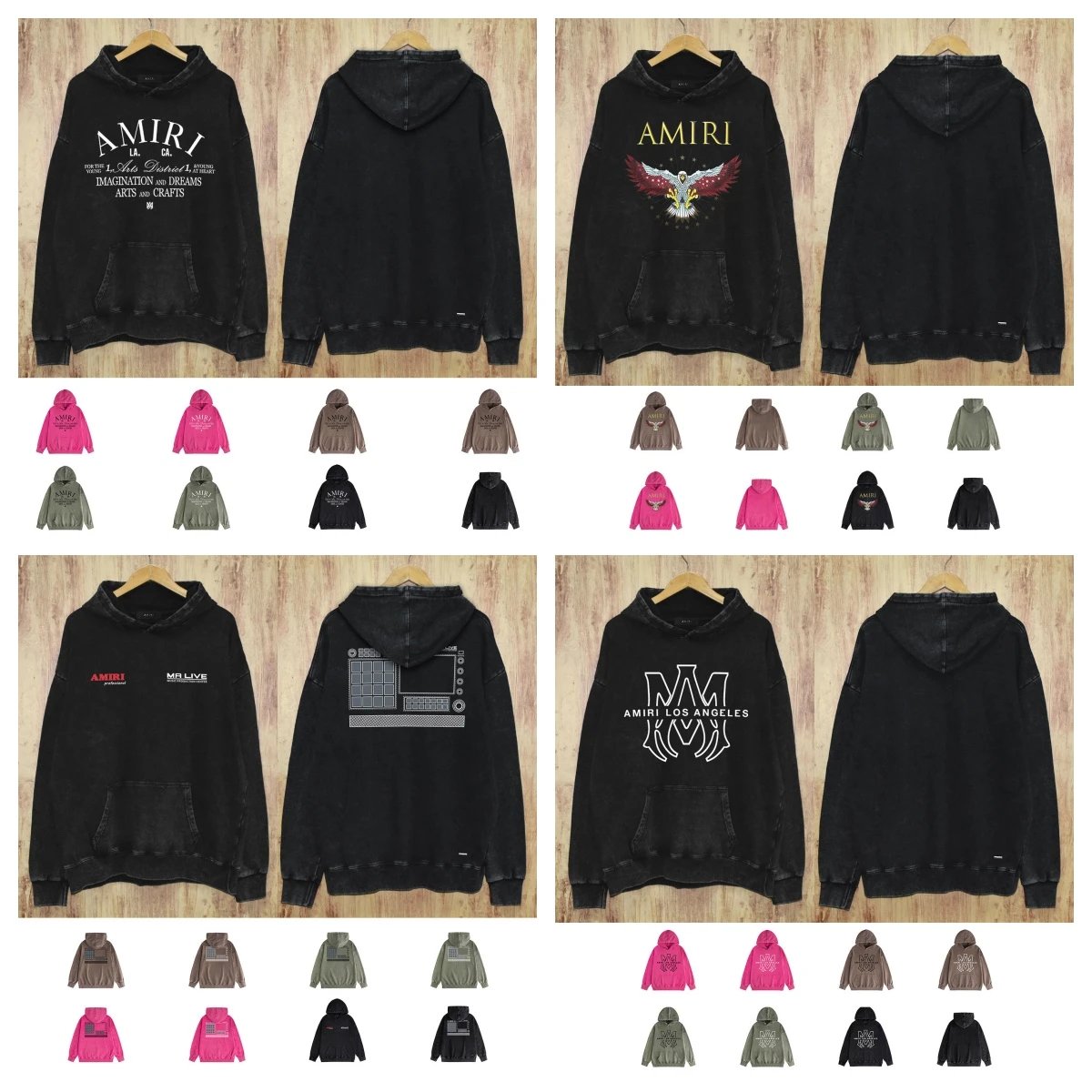 Amiri Distressed Hoodie [40 st