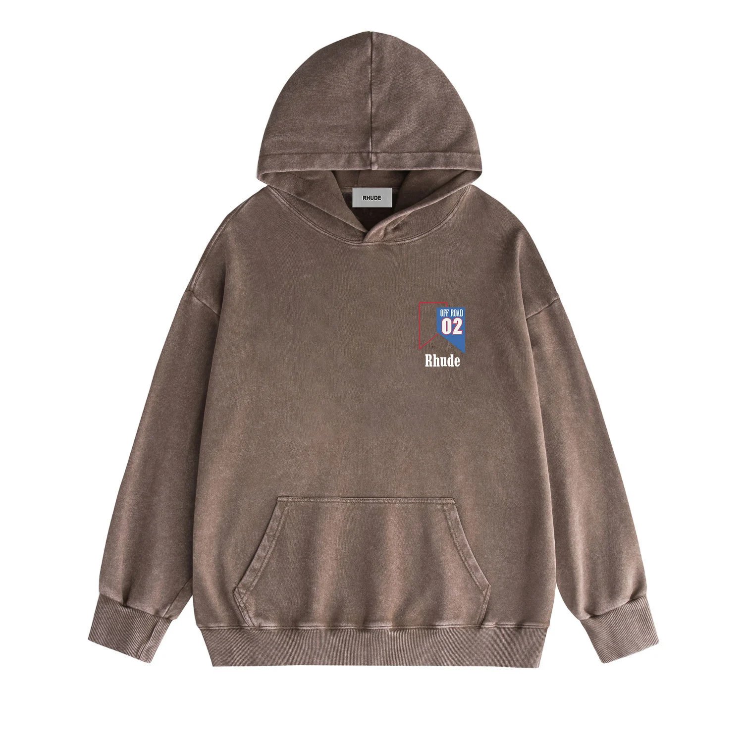 Rhude Hoodies & Sweatshirts Graphic pullover hoodie with kangaroo pocket — 17