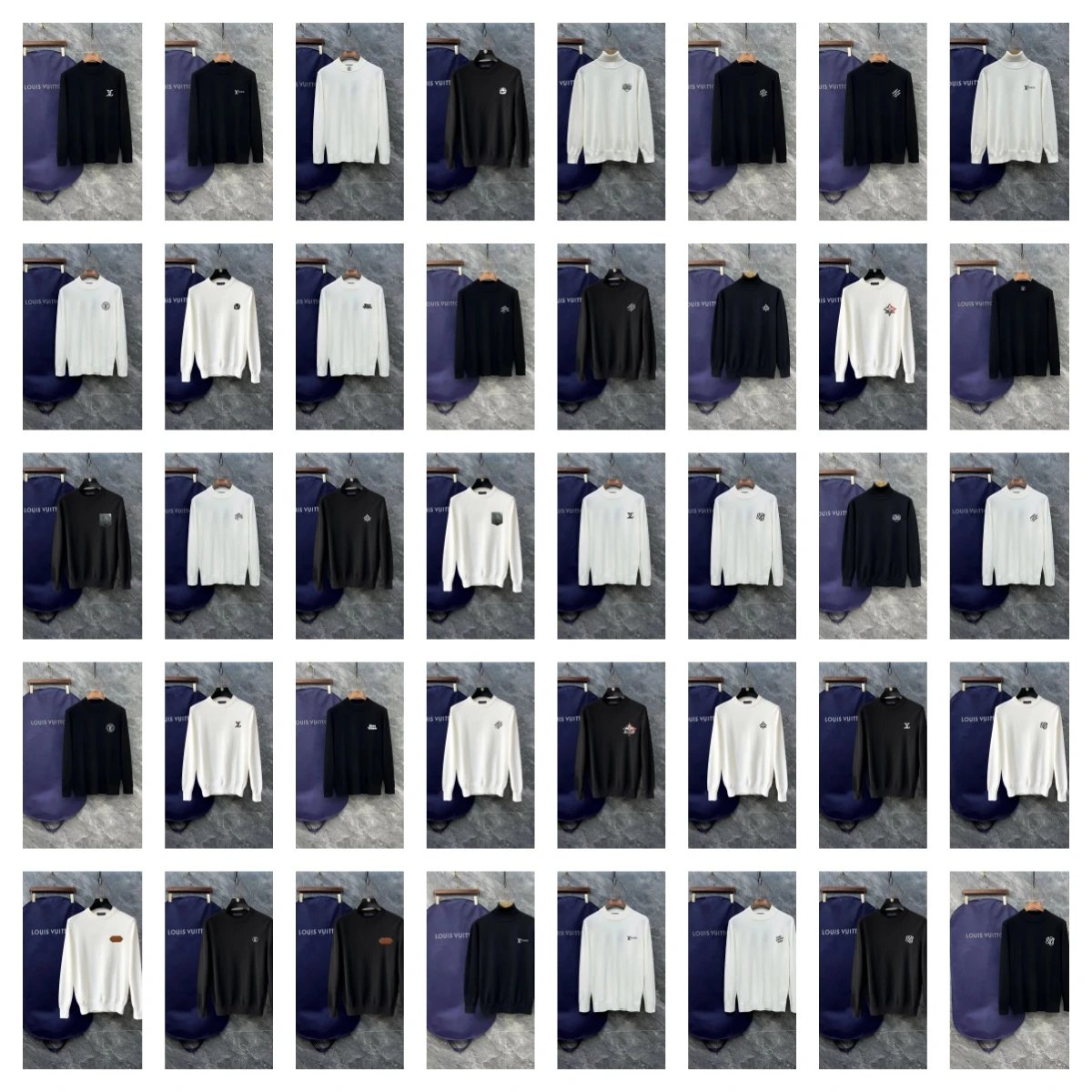 Louis Vuitton Monogram Knit Sw