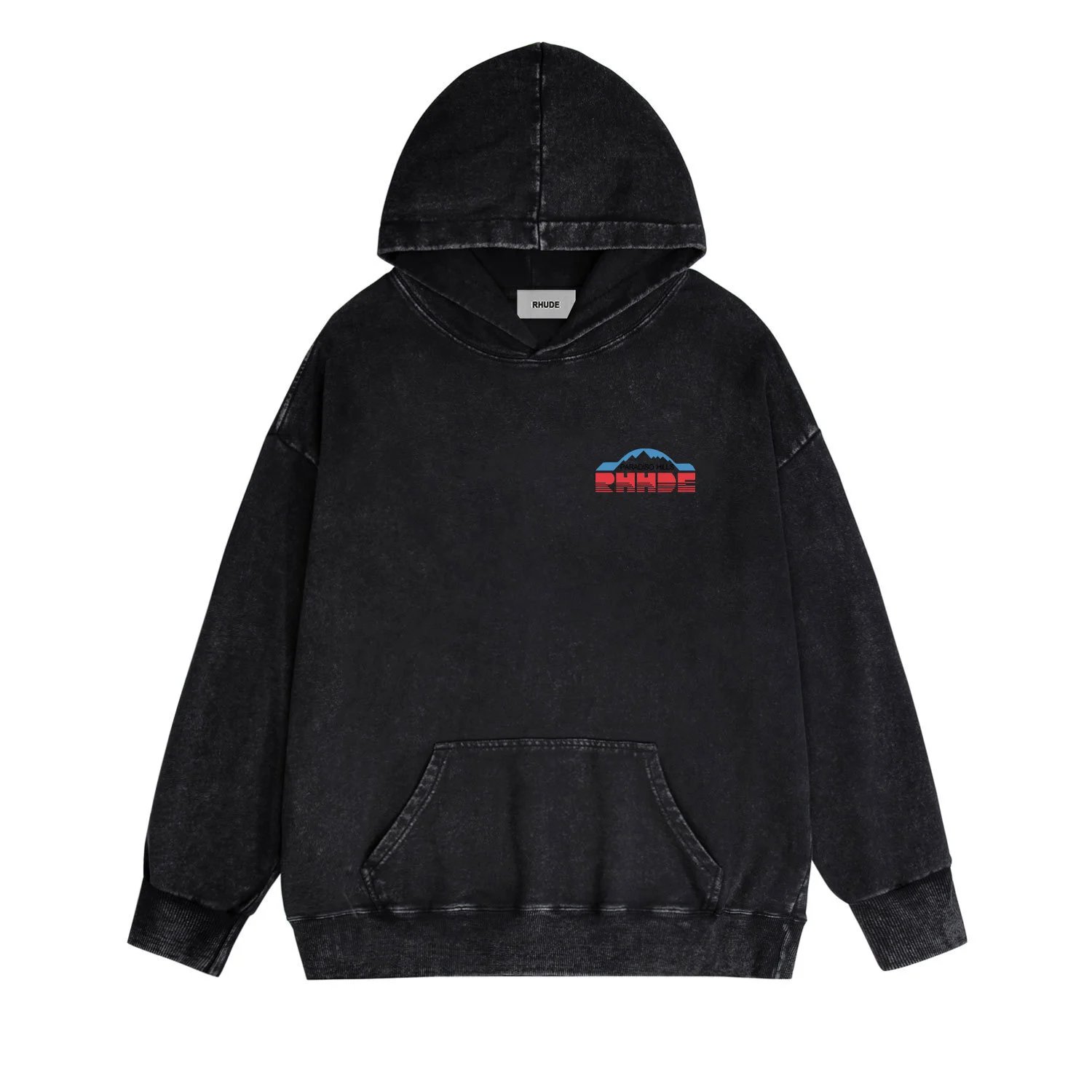 Rhude Hoodies & Sweatshirts Graphic pullover hoodie with kangaroo pocket — 5