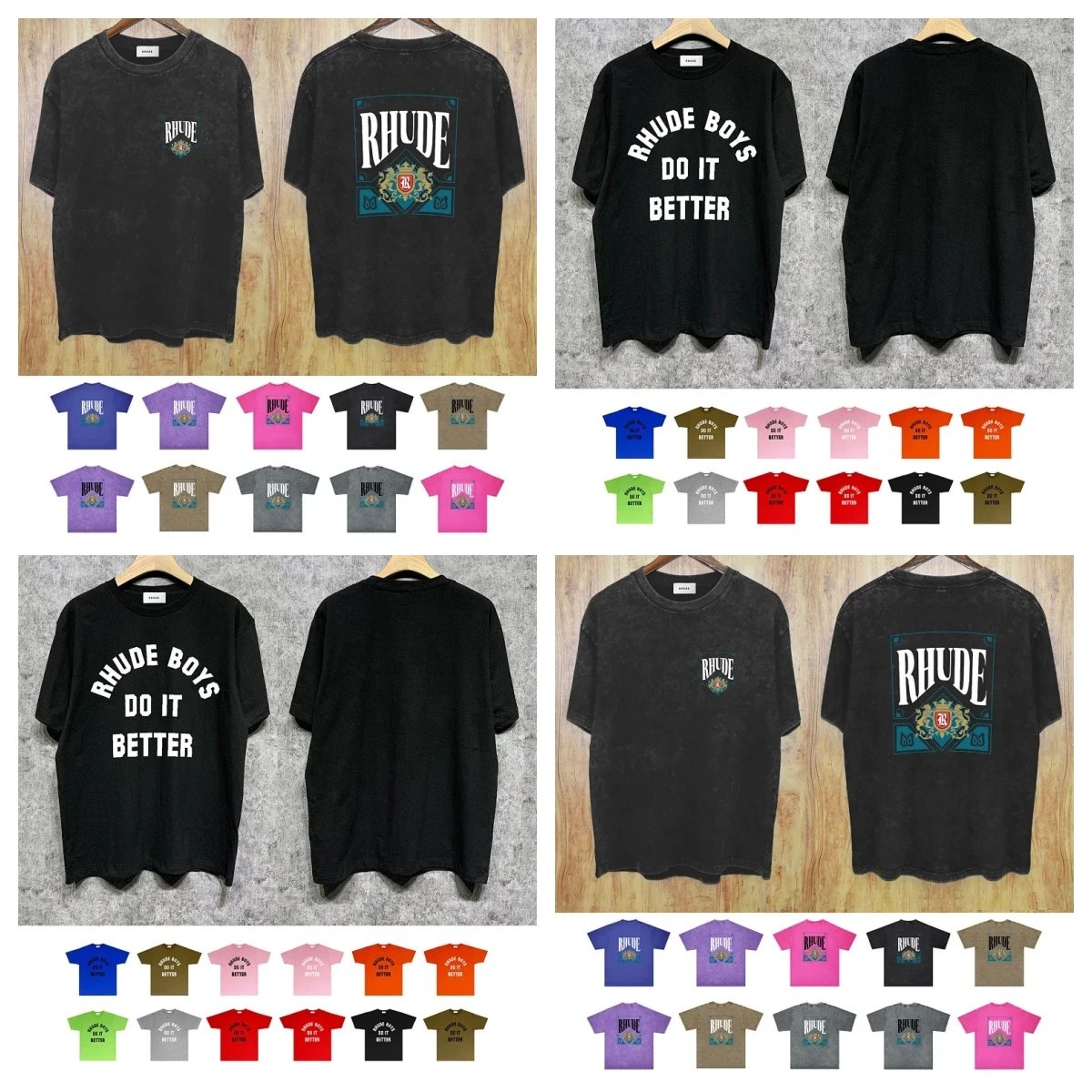 Rhude Logo T-Shirt [40 styles]