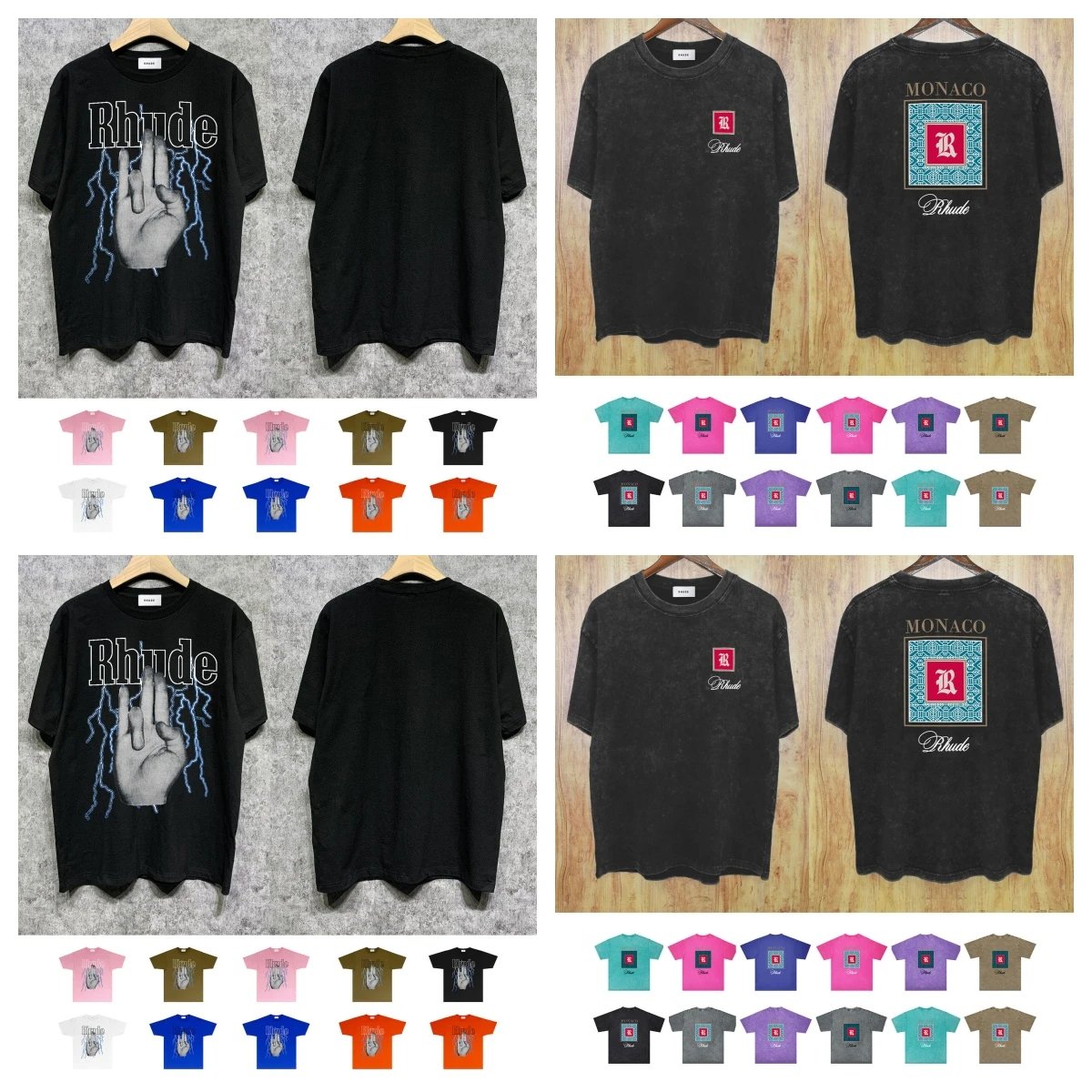 Rhude Hand Lightning & Monaco 