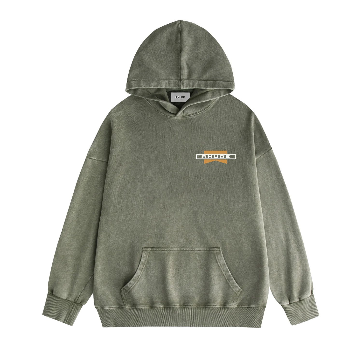 Rhude Hoodies & Sweatshirts Graphic Print Pullover Hoodie — 13