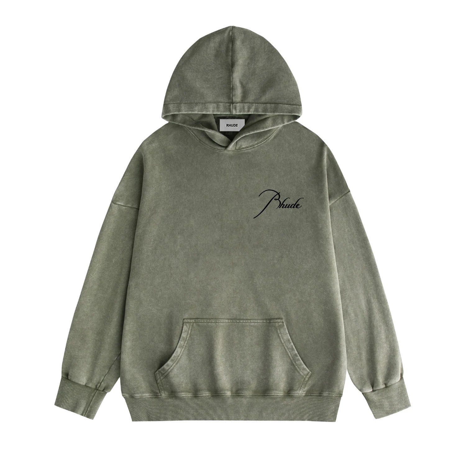 Rhude Hoodies & Sweatshirts Graphic Print Pullover Hoodie — 17