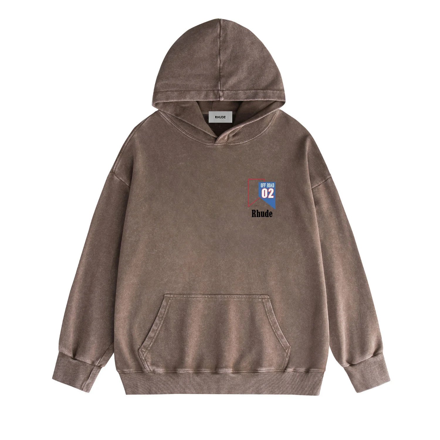 Rhude Hoodies & Sweatshirts Graphic pullover hoodie with kangaroo pocket — 40