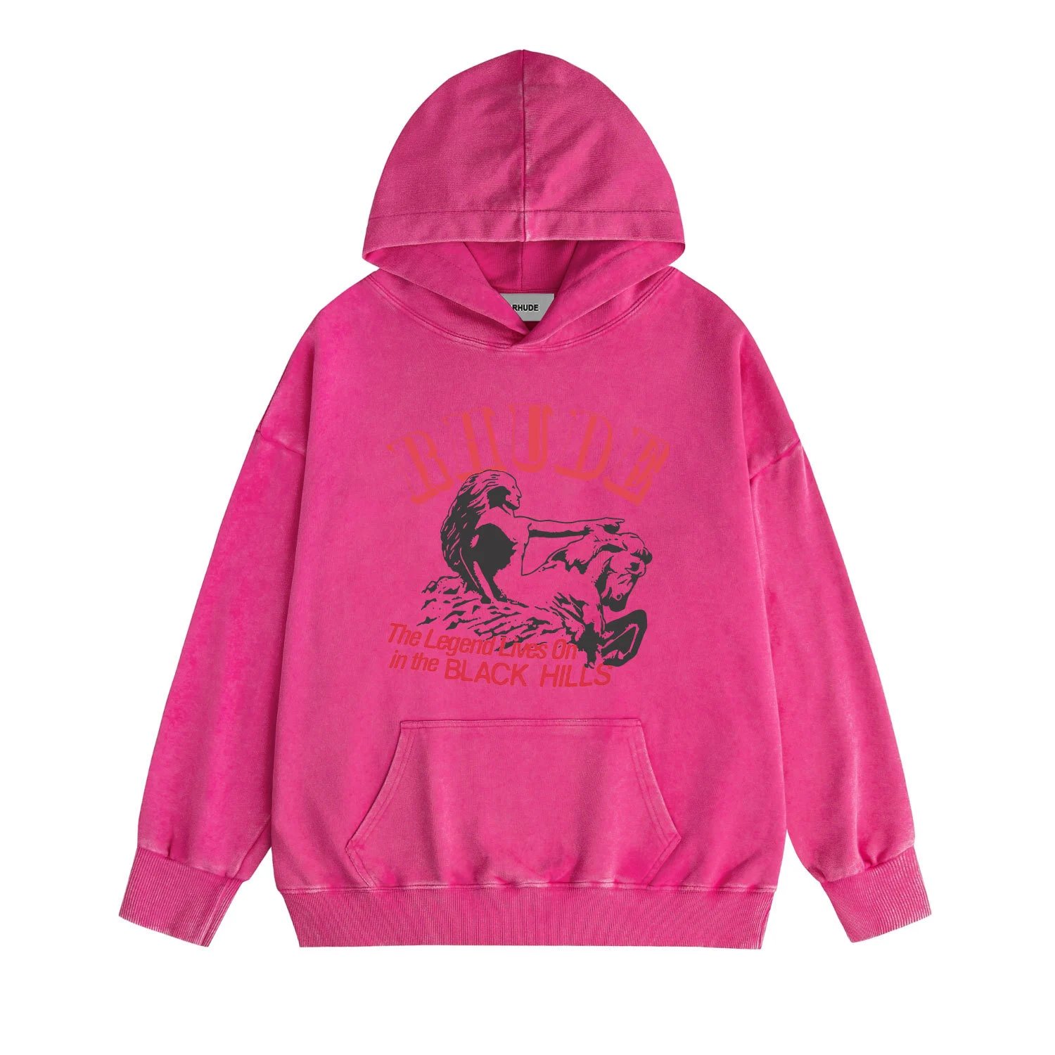 Rhude Hoodies & Sweatshirts Graphic Print Pullover Hoodie — 8