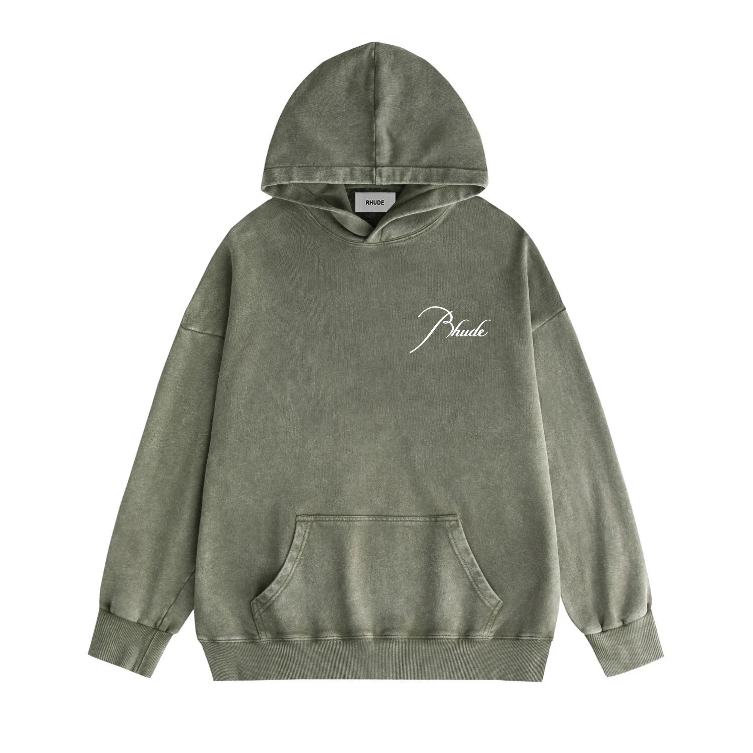 Rhude Hoodies & Sweatshirts Graphic Print Pullover Hoodie — 12