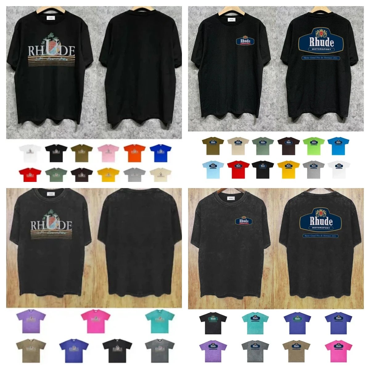 Rhude Motorsport Graphic T-Shi