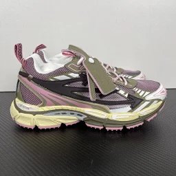thumbnail for OK S version OW running shoes 100% original box correct version, original last, original cardboard data development, 4-layer separated outsole link two